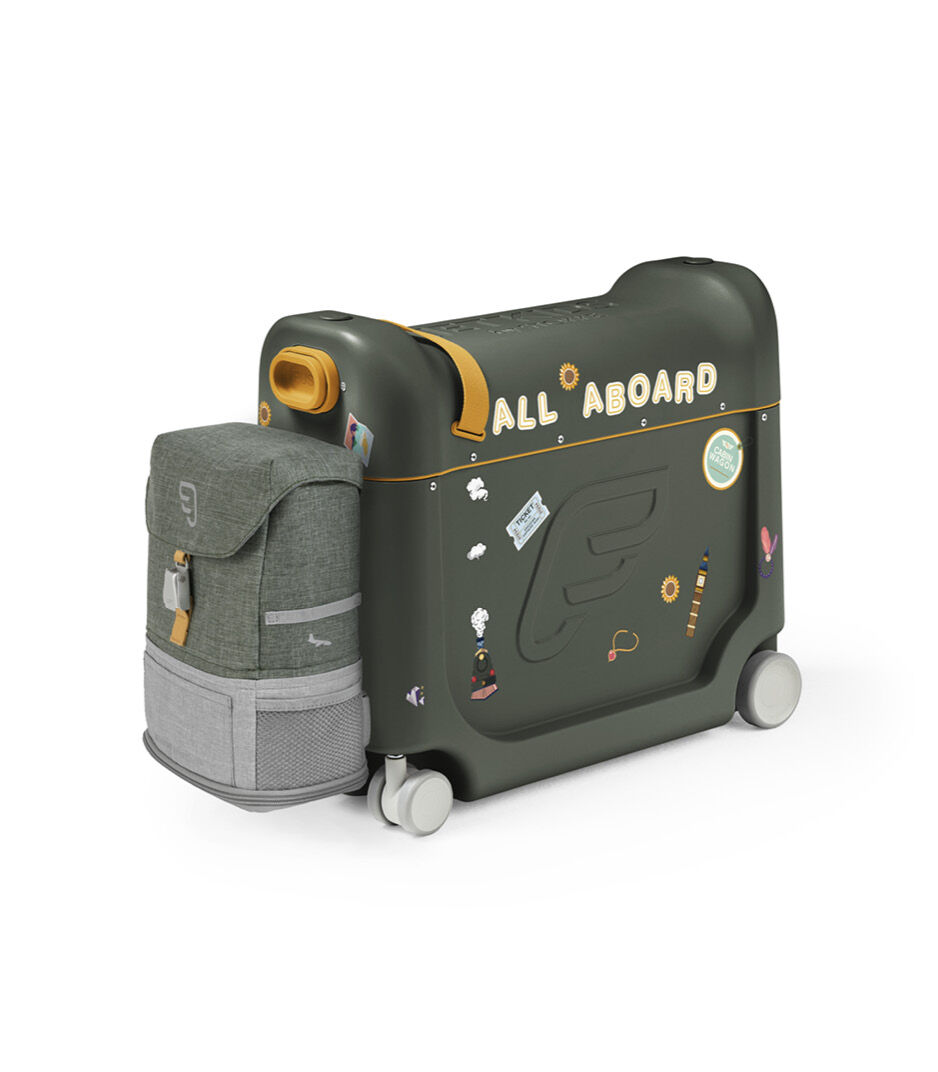 JetKids™ by Stokke® Crew BackPack and BedBox V3 Golden Olive. Limited Edition. galery image 9